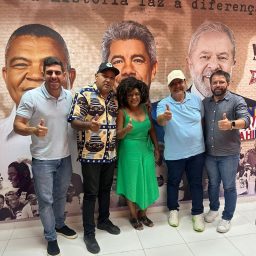 Prefeito Eures Ribeiro participa de reunião no Gabinete do Deputado Federal Valmir Assunção