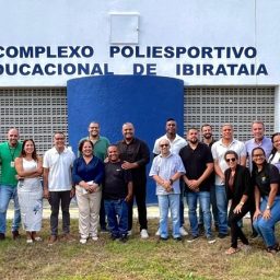 Prefeito Sandro Futuca celebra entrega oficial do Complexo Esportivo de Ibirataia
