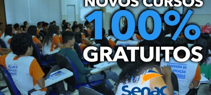 Senac oferece mais de 3 mil vagas gratuitas para qualificação profissional na Bahia