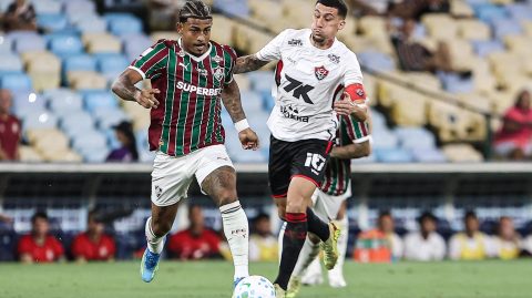 Vitória vira, mas cede o empate ao Fluminense no Maracanã pelo Brasileirão