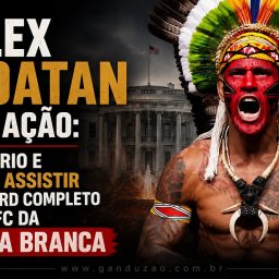 Alex Poatan em ação: horário e onde assistir ao card completo do UFC da Casa Branca