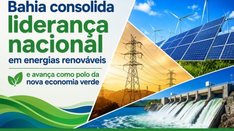 Bahia consolida liderança nacional em energias renováveis e avança como polo da nova economia verde