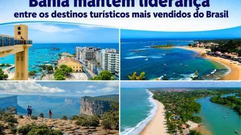 Bahia mantém liderança entre os destinos turísticos mais vendidos do Brasil