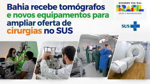 Bahia recebe tomógrafos e novos equipamentos para ampliar oferta de cirurgias no SUS