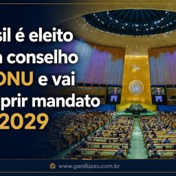 Brasil é eleito para conselho da ONU e vai cumprir mandato até 2029