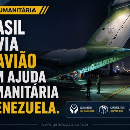 Brasil envia 3º avião com ajuda humanitária à Venezuela