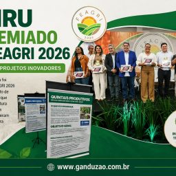 Cairu é premiado na Feagri 2026 na área de projetos inovadores