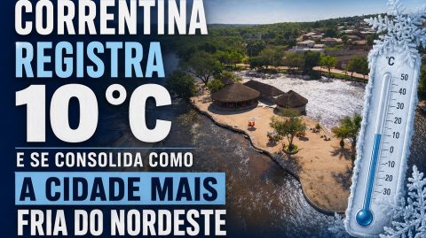 Correntina registra 10 °C e se consolida como a cidade mais fria do Nordeste