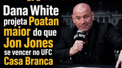 Dana White projeta Poatan maior do que Jon Jones se vencer no UFC Casa Branca