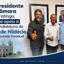 Ex-presidente da Câmara de Paratinga, declara apoio a pré-candidatura de Rafa de Hildécio para Deputado Estadual