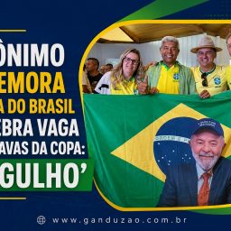 Jerônimo comemora vitória do Brasil e celebra vaga nas oitavas da Copa: ‘Orgulho’