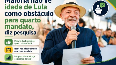 Maioria não vê idade de Lula como obstáculo para quarto mandato, diz pesquisa