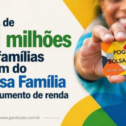 Mais de 5,1 milhões de famílias saem do Bolsa Família por aumento de renda