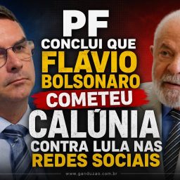 PF conclui que Flávio Bolsonaro cometeu calúnia contra Lula nas redes sociais