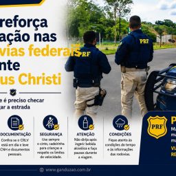 PRF reforça operação nas rodovias federais durante Corpus Christi