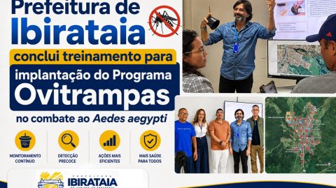 Prefeitura de Ibirataia conclui treinamento para implantação do Programa Ovitrampas no combate ao Aedes aegypti