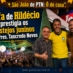 Rafa de Hildécio prestigia os festejos juninos em Pres. Tancredo Neves