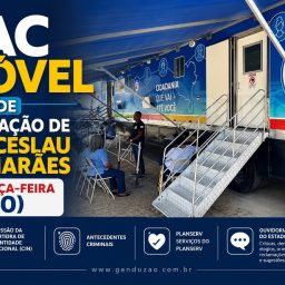 SAC Móvel atende população de Wenceslau Guimarães até terça-feira (30)