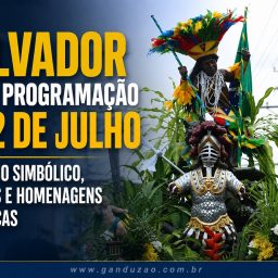 Salvador inicia programação do 2 de Julho com Fogo Simbólico, desfiles e homenagens históricas