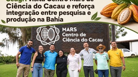 Seagri visita Centro Mars de Ciência do Cacau e reforça integração entre pesquisa e produção na Bahia