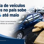 Venda de veículos novos no país sobe 15% até maio