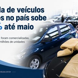 Venda de veículos novos no país sobe 15% até maio