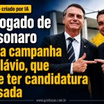 Vídeo criado por IA: Advogado de Bolsonaro culpa campanha de Flávio, que pode ter candidatura cassada