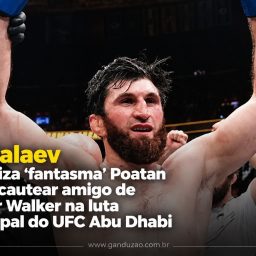 Ankalaev exorciza ‘fantasma’ Poatan ao nocautear amigo de Valter Walker na luta principal do UFC Abu Dhabi