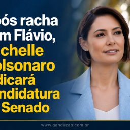 Após racha com Flávio, Michelle Bolsonaro indicará candidatura ao Senado