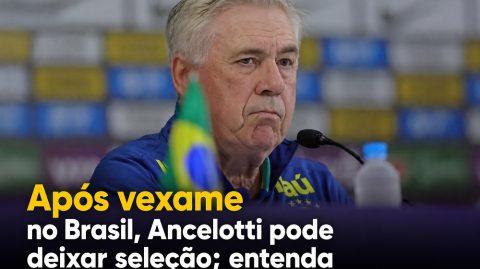 Após vexame no Brasil, Ancelotti pode deixar seleção; entenda