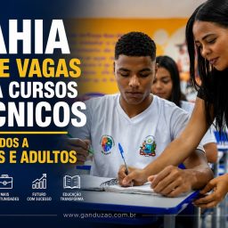 Bahia abre vagas para cursos técnicos destinados a jovens e adultos