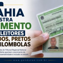 Bahia registra aumento de eleitores pardos, pretos e quilombolas