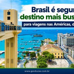 Brasil é segundo destino mais buscado para viagens nas Américas, diz estudo