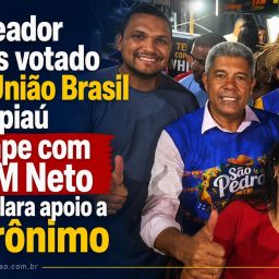 Vereador mais votado do União Brasil em Ipiaú rompe com ACM Neto e declara apoio a Jerônimo