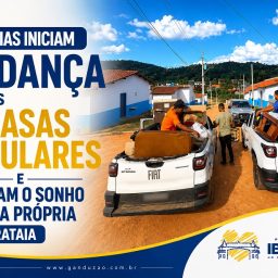 Famílias iniciam mudança para as 61 Casas Populares e realizam o sonho da casa própria em Ibirataia