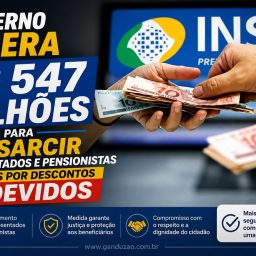 Governo libera R$ 547 milhões para ressarcir aposentados e pensionistas do INSS por descontos indevidos