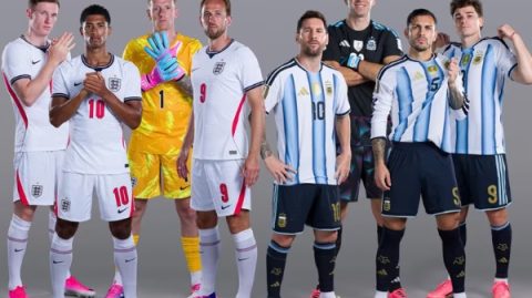 Inglaterra x Argentina: onde assistir, horário e escalações da semifinal da Copa