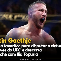 Justin Gaethje aponta favoritos para disputar o cinturão dos leves do UFC