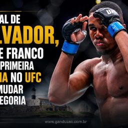 Natural de Salvador, Felipe Franco busca primeira vitória no UFC após mudar de categoria