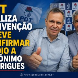 PDT realiza convenção e deve confirmar apoio a Jerônimo Rodrigues