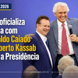 PSD oficializa chapa com Ronaldo Caiado e Gilberto Kassab para a Presidência