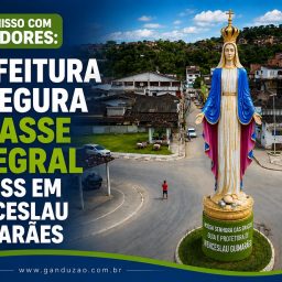 Prefeitura assegura repasse integral ao INSS dos servidores em Wenceslau Guimarães