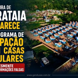 Prefeitura de Ibirataia esclarece cronograma de ocupação das 61 casas populares e desmente informações falsas