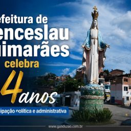 Prefeitura de Wenceslau Guimarães celebra 64 anos de emancipação política e administrativa