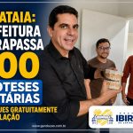 Ibirataia: Prefeitura ultrapassa 200 próteses dentárias entregues gratuitamente à população