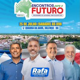 Rafa de Hildécio convida população para a plenária do PGP em Valença