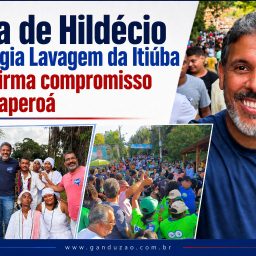 Rafa de Hildécio prestigia Lavagem da Itiúba e reafirma compromisso com Taperoá