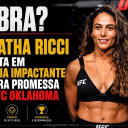 Zebra? Tabatha Ricci aposta em vitória impactante contra promessa no UFC Oklahoma