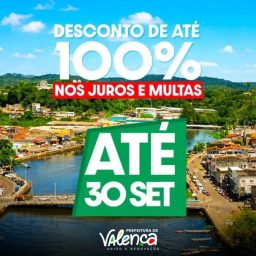 Valença lança REFIS 2026 para incentivar regularização fiscal dos contribuintes