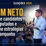 ACM Neto reúne candidatos a deputados e define estratégias da campanha